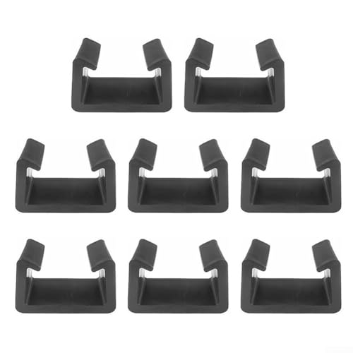 Volakebeing Rattan-Möbel-Clips, Terrassenmöbel-Clips, Korbmöbel-Clips, Sofa-Verbindungsstück-Clip für Rattan-Stühle, Garten, Wohnzimmer, 8 Stück, 72 mm, 48 Stück
