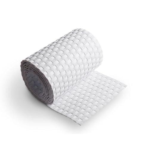 zaun|zu® Einzelstreifen 2,55 m: Sichtschutzstreifen PE für Doppelstabmatten UV beständiger | Zaunblende Made in Germany