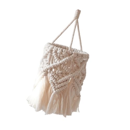 Dekorative Hängende Deckenleuchte Aus Gewebter Für Heimdekoration Handgefertigter