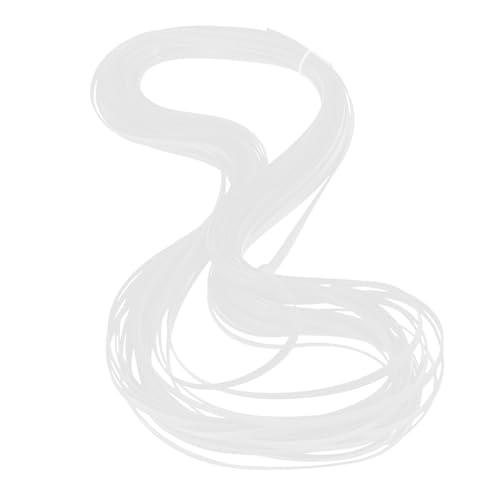 OUNONA 1 Rolle Kunststoff Material Reparaturset für Terrassenstühle Reparatur Gartenmöbel ersatzteile Korbflechten Zubehör Reparaturset aus Kunststoffgeflecht Sport Weiß