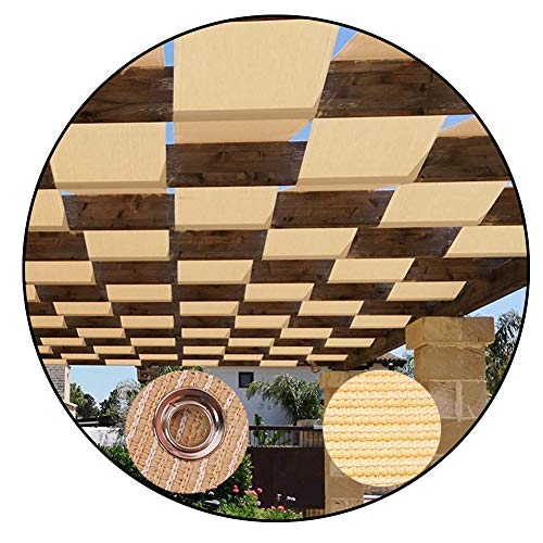 Premium Sonnensegel, wasserdicht, Polyethylen Gewebe, Sonnenschutz für Pavillon, Outdoor, Terrasse, Garten, Dekoration, UV beständig, langlebig, Netzabdeckung, 1 Stück