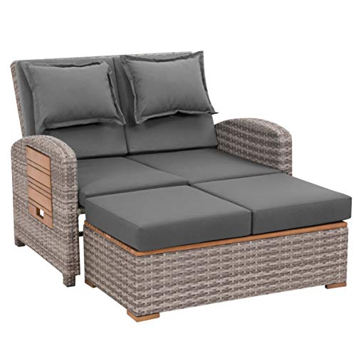 Greemotion 132619 Sofas, Grau, Holzfarben